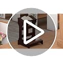 Wooden Prayer Bench Kneeler with Cushioned Pad for Home and Church