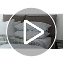 4-Pack Waterproof Pillow Protectors, Standard Size Zippered Pillow Covers