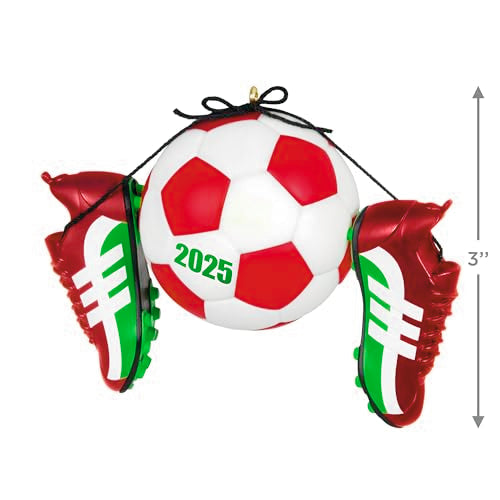 Hallmark Keepsake Soccer Star 2025 Ornament — Gifts for Sports Fans