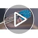 3-in-1 Long Handled Bottle Brush Set - 12.2 Inch Straw & Cup Cleaner (Blue)