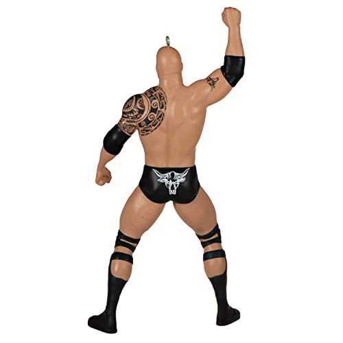 Hallmark Keepsake 2023 WWE The Rock Christmas Ornament, Wrestling Gift