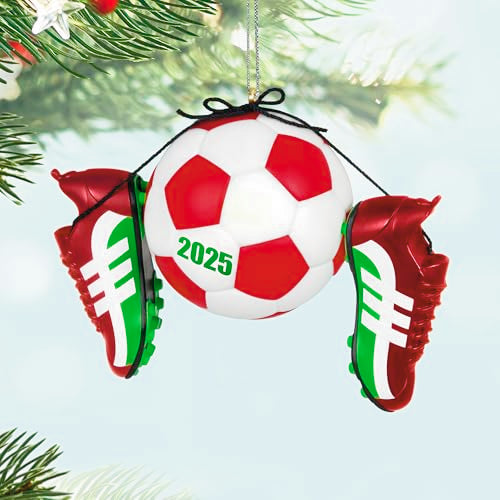 Hallmark Keepsake Soccer Star 2025 Ornament — Gifts for Sports Fans