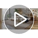 Washable 8x10 Vintage Area Rug, Non-Slip Faux Wool Carpet for Living Room