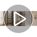 Narrow Hall Tree with Storage Bench, Coat Rack and Fabric Drawers