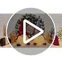 Lighted Christmas Gnomes Tabletop Decor - 12" LED Swedish Tomte Elves (2-Pack)