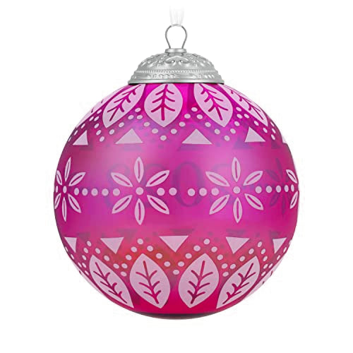 Hallmark Keepsake Christmas Ornament 2023 Commemorative Glass Ball - Gifts for Her