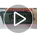 8.5-Inch Atomic Digital Wall Clock with Auto Nightlight and Date Display