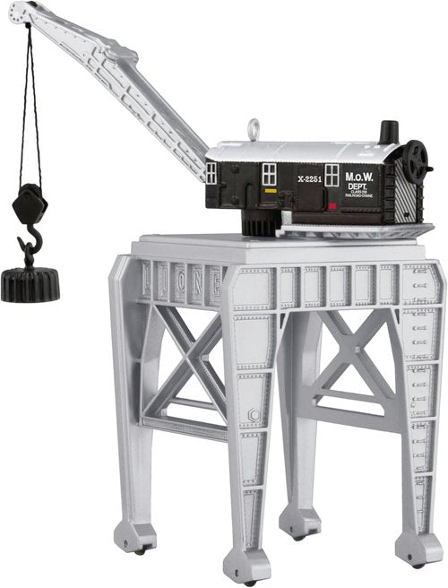Hallmark Keepsake Christmas Ornament - Lionel M.O.W. Gantry Crane | Perfect Gift for Train Enthusiasts