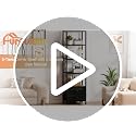 5-Tier Corner Bookshelf with 2 Storage Drawers, White Tall Narrow Shelf
