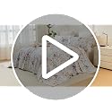 QSH 100% Cotton Oversized King Floral Quilt Bedspread Set, 3-Piece