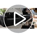 4-in-1 Convertible Floor Sofa Bed, 59-Inch Folding Futon for Small Spaces