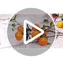 Artificial Yellow Lemon Branches - 5PCS Faux Fruit Decor 19.3"