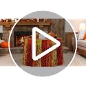 DTOFOOT Fall Style 4 Pack Metallic Table Skirts – Wavy Fringe Thanksgiving Decorations