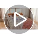 Beige Queen Comforter Set 3-Piece All-Season Down Alternative Bedding