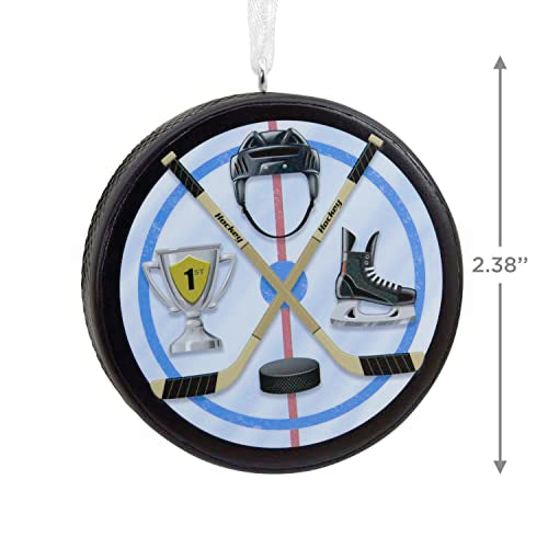 Hallmark Hockey Puck Christmas Ornament (Variation: Hockey) – Hallmark
