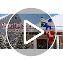 7FT Christmas Inflatable 3 Climbing Elves Blow Up Decorations with