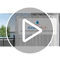 AmazerBath Clear Shower Curtain Liner 72x72 Waterproof PEVA with Magnets