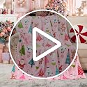 Pink Christmas Throw Blanket 50x60in for Women Girls - Cozy Holiday Decor