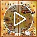 36 PCS Fall Window Cling Stickers - Scarecrow, Sunflower & Pumpkin Decor