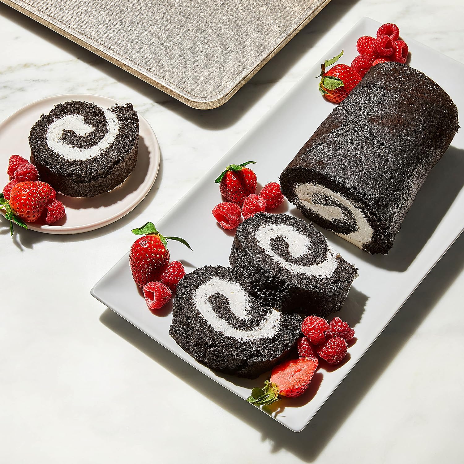 OXO Good Grips Non-Stick Pro Jelly Roll Pan - Perfect for Baking | 10 x 15 Inch Size