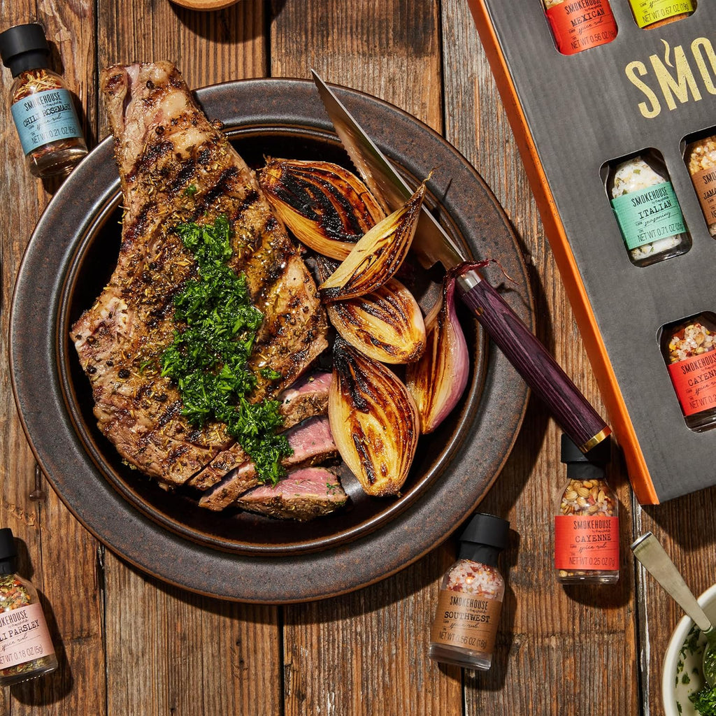 Smokehouse by Thoughtfully Ultimate Grilling Spice Set - 20 Flavorful Seasonings for Perfect BBQ