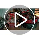 4 Pack Wreath Storage Containers 24-Inch Holiday Garland Bags Gray
