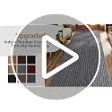 Non-Slip Runner Rug 2ft x 6ft Low Pile Indoor Outdoor Carpet Mat
