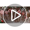 Vercraft 8pcs 16" Red White Candy Cane Ornaments - Giant Christmas Tree Decor (Red White)