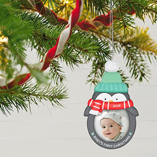 Hallmark Keepsake 2023 Baby's First Christmas Photo Frame Ornament – Baby's 1st Christmas