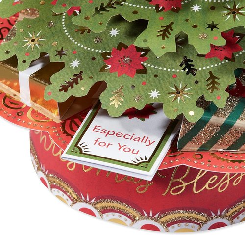 American Greetings Pop-Up Christmas Card - 3D Displayable Holiday Tree | Magic Moments Design