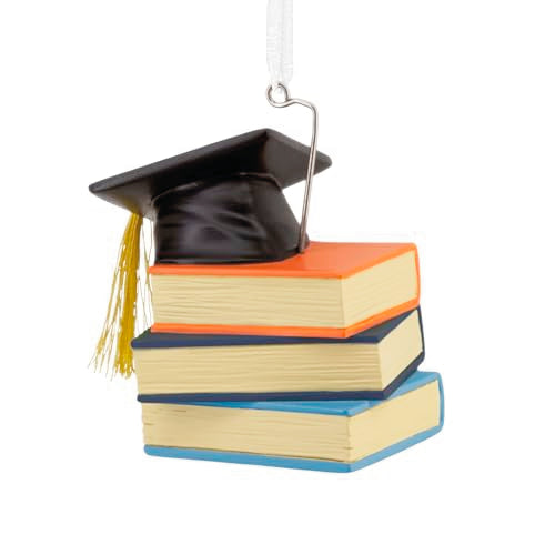 Hallmark Graduation 2026 Ornament - Cap & Books Keepsake