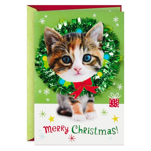 Hallmark Musical Christmas Card - Cats, O Christmas Tree Sound Greeting Card