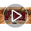 Snowman Doormat Buffalo Plaid 17x29 in - Red Snowman Winter Door Mat by Baccessor