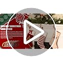 Adjustable Christmas Stocking Holders for Mantle - Set of 6 Black Metal