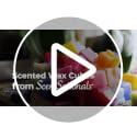 Cinnamon Apple Scented Wax Melts - 24 Cubes, Long Lasting Home Fragrance