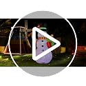 FunFanso 7FT Christmas Inflatable Snowman with Lights & Gift Holders - Outdoor Yard Decor