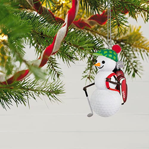 Hallmark Keepsake Christmas Ornament 2023 Jolly Golfer Snowman Gift