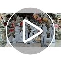12 Piece Nativity Scene Set for Christmas Indoor Decorations - Elegant Resin Holy Family Figures