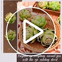 Large Faux Artichokes - Set of 3 Realistic Decorative Accents