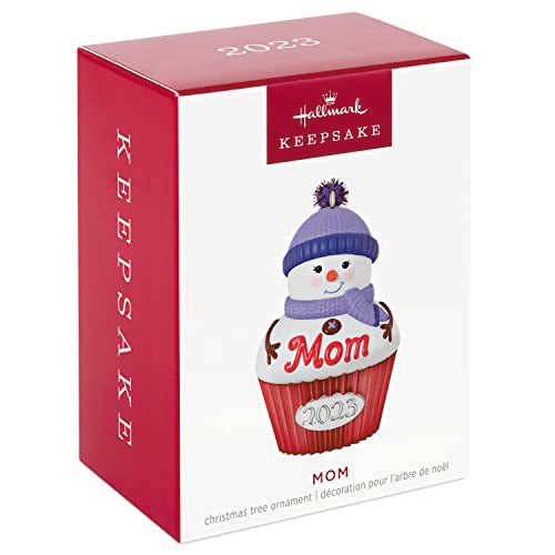 Mom Snowman Cupcake 2023 Hallmark Keepsake Ornament – Christmas Tree Gift