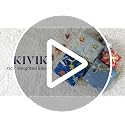 Kivik Kids Weighted Blanket 3lbs (36"x48") - Soft Blue Dinosaur Print