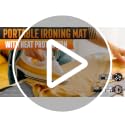3-in-1 Magnetic Ironing Mat for Tabletop, 40 x 18 Inch Heat-Resistant Pad