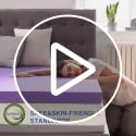 SINWEEK 2 Inch Gel Memory Foam Mattress Topper Twin Size Ventilated Soft
