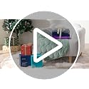 7lb Weighted Lap Blanket, 24"x29" Ultra-Soft Crystal Velvet Sensory Pad