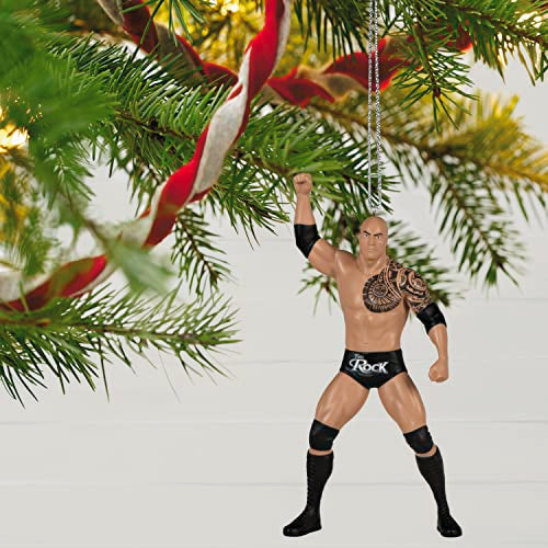 Hallmark Keepsake 2023 WWE The Rock Christmas Ornament, Wrestling Gift