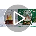 Light-Up Musical Christmas Snow Globe - 8.25-Inch Snowman Holiday Decor