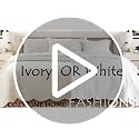 100% Cotton White Matelasse Quilt Set - Twin Size, 2 Piece