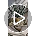 60-Inch Wooden Bead Garland with Tassels, Farmhouse Boho Decor (2 Pack)