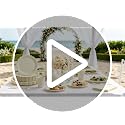 Ivory Scalloped Disposable Tableware Set (350Pcs) - 50 Guests - Goodluck