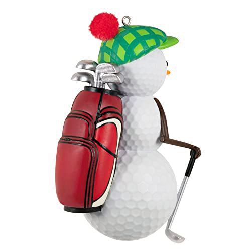 Hallmark Keepsake Christmas Ornament 2023 Jolly Golfer Snowman Gift